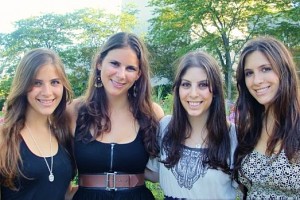From left to right: Berni, Romi, Lexi, and Marni